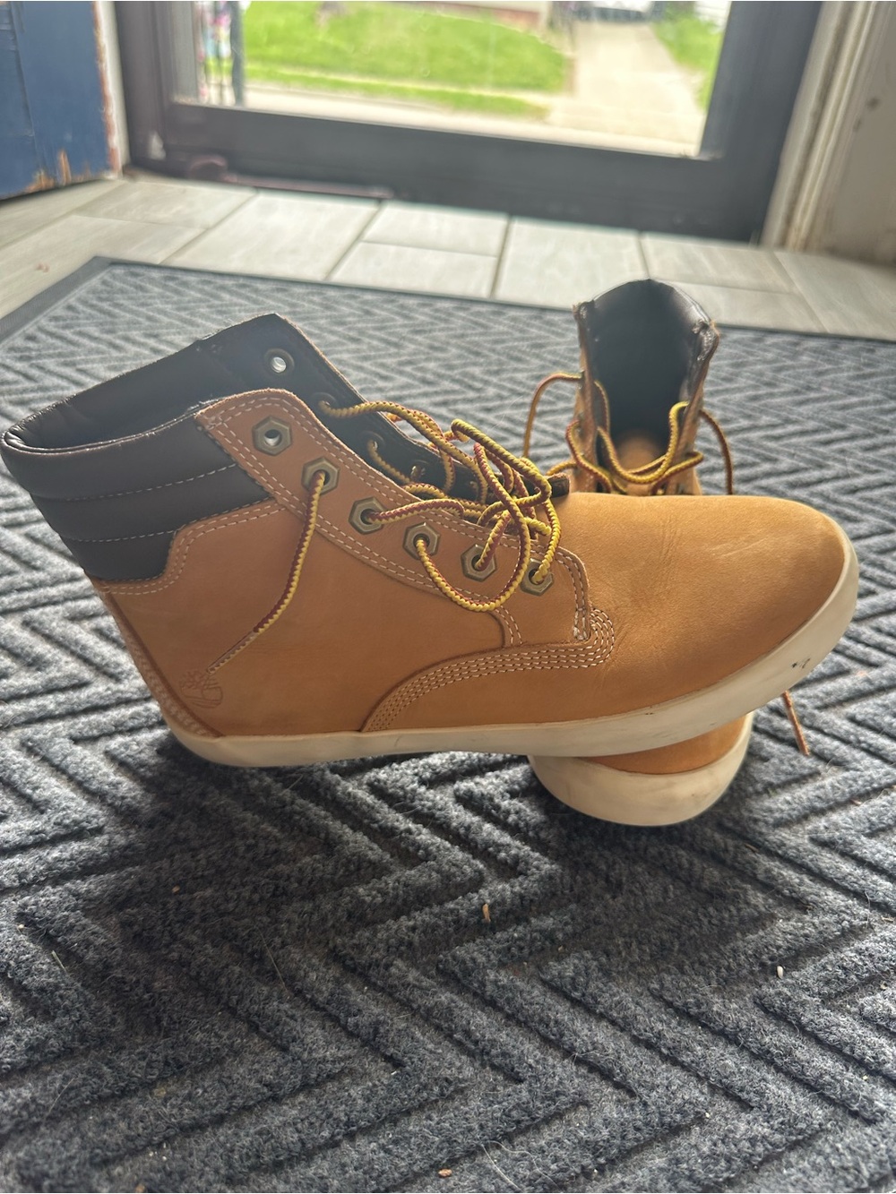 Timberland Brown ortholite said 7